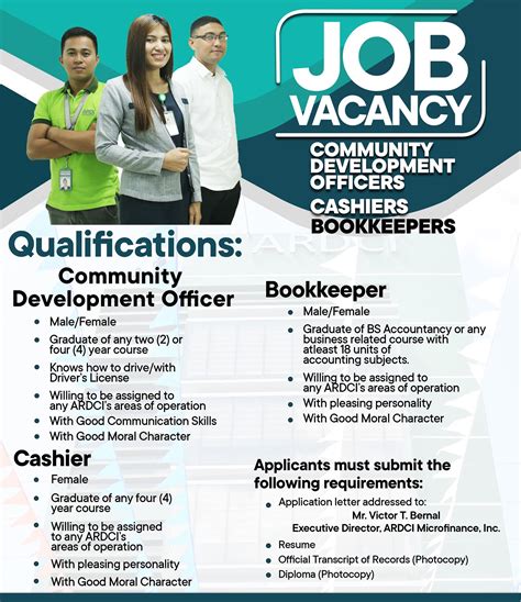 ardci microfinance salary|We are continuously hiring ! .